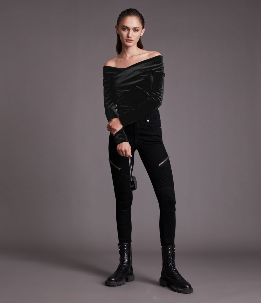 Delta Velvet Top