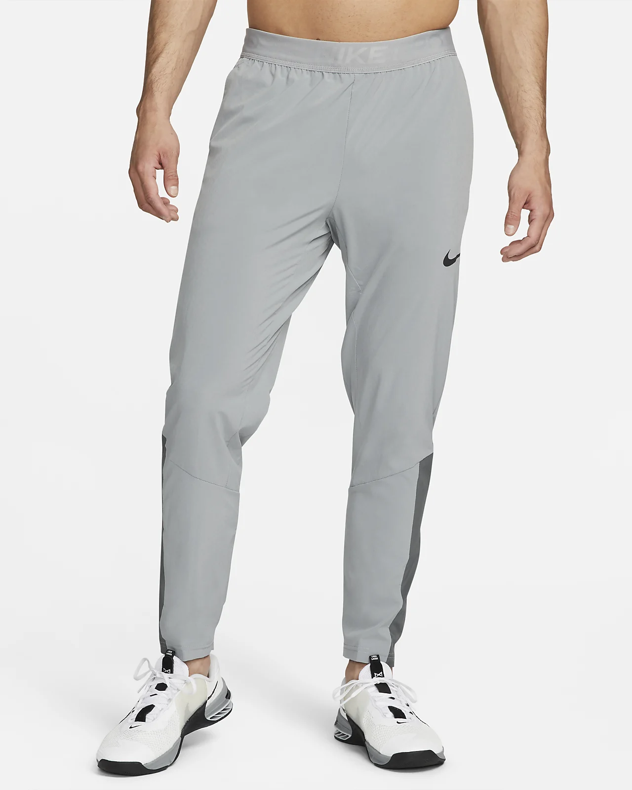 Nike Pro Training Flex Vent Max Dri-FIT trackies in grey