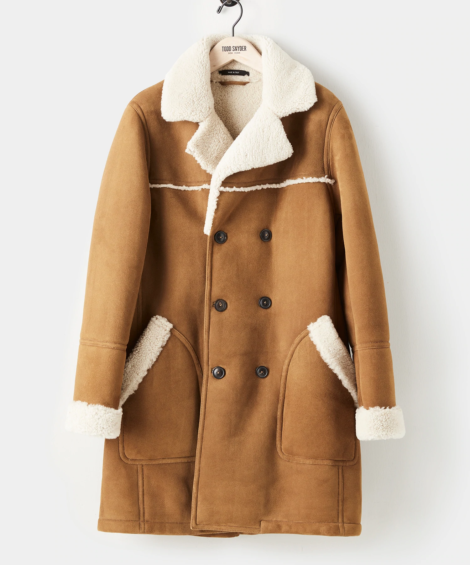 Italian Shearling Ranch Coat