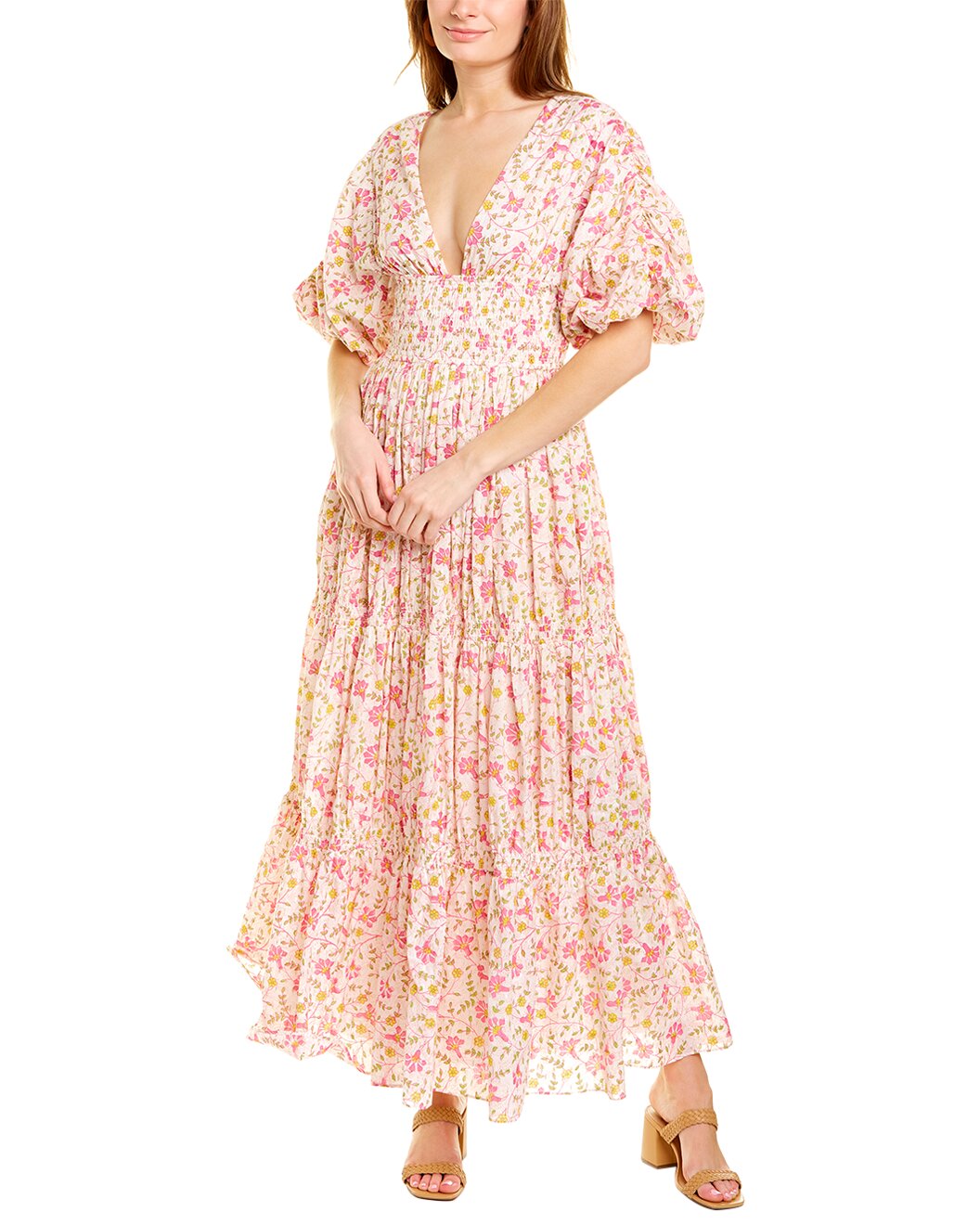 Short Sleeve Marta Maxi Dress