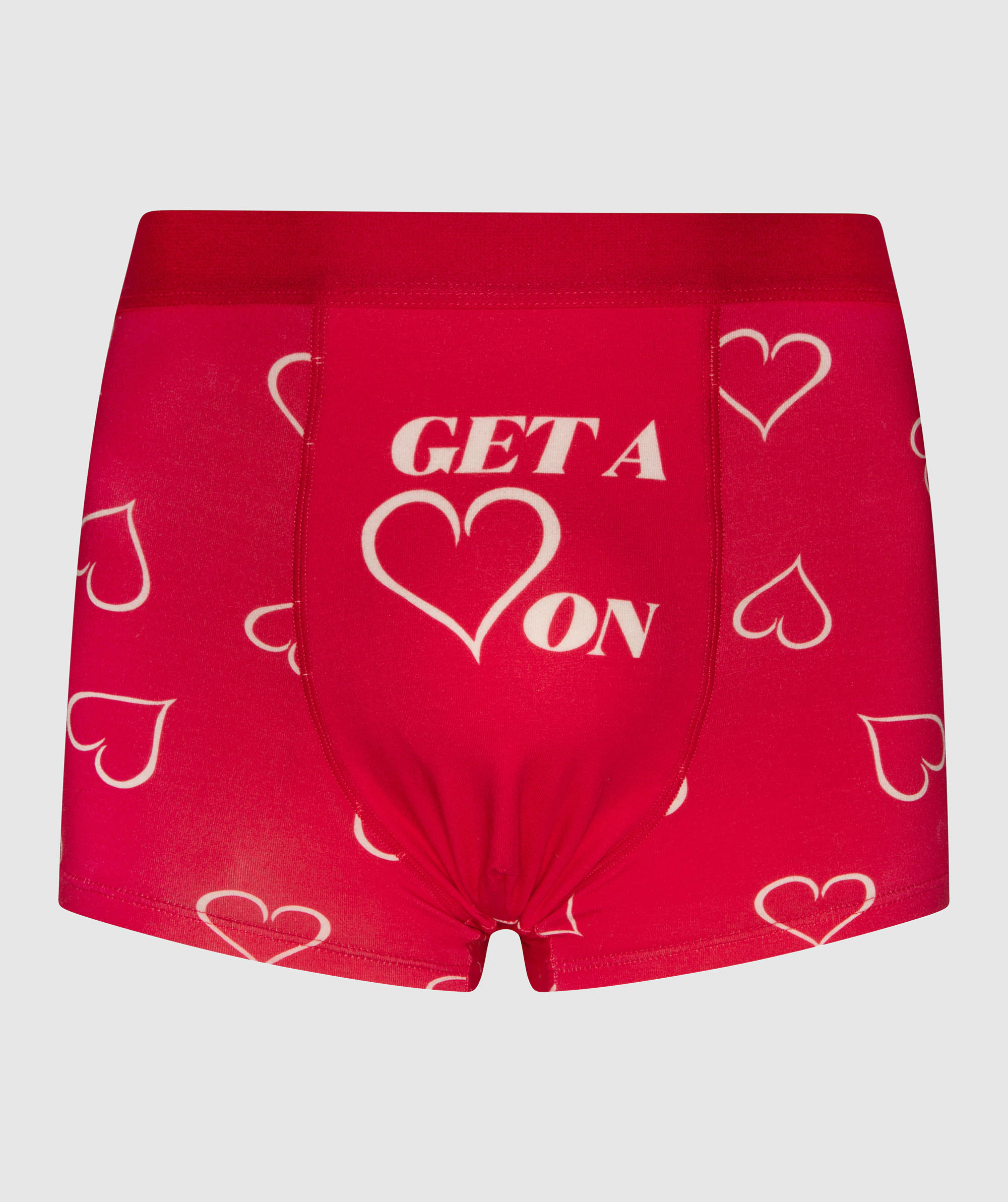 Get Your Heart On Man Trunk - Red
