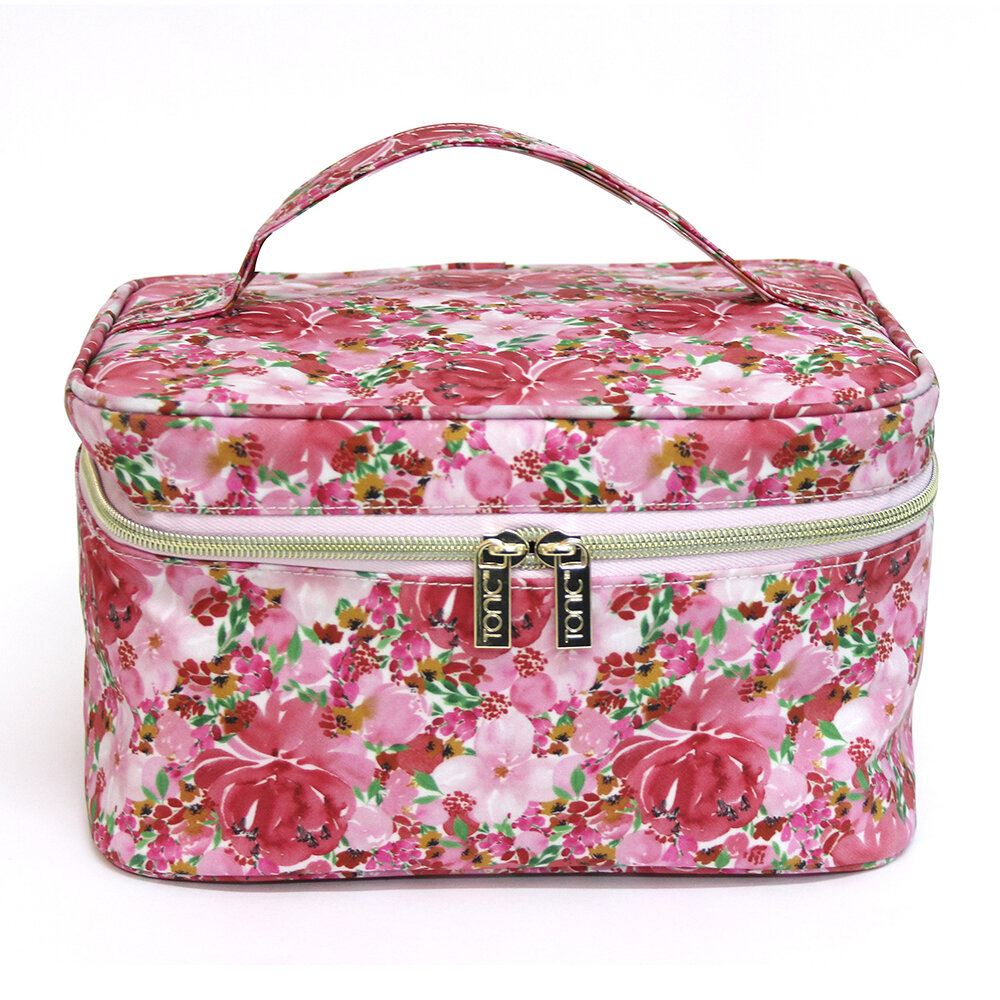 Make Up Case - Flourish Pink