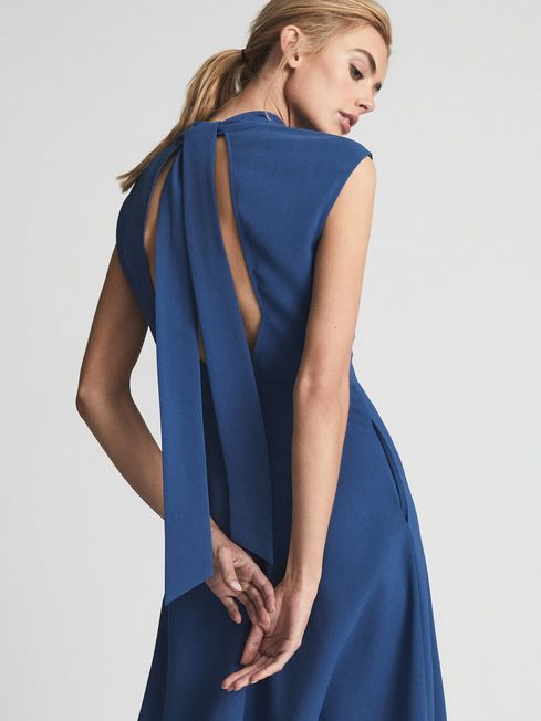Open Back Midi Dress