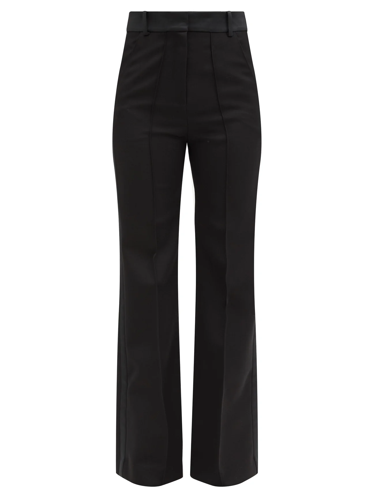 Tailored Grain De Poudre-wool Trousers