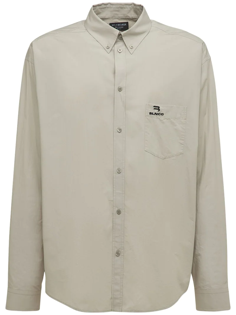 Large Fit Cotton Shirt